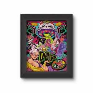 تابلو انیمه دان دادان Dan Dadan