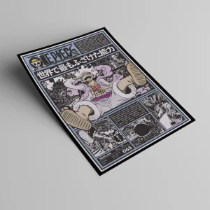 پوستر وینتیج لوفی Gear 5