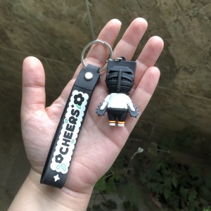 جاکلیدی انیمه چینساومن طرح دنجی در دو رنگ