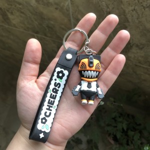 جاکلیدی انیمه چینساومن طرح دنجی در دو رنگ