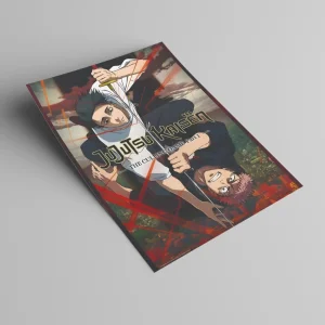 پوستر گلاسه جوجوتسو کایزن طرح رسمی آرک بازی کشتار