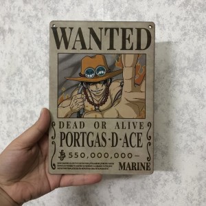 تابلو چوبی وانتد وان پیس (انتخابی)