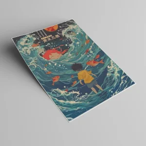 پوستر وینتیج پونیو