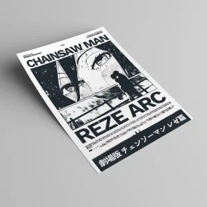 پوستر وینتیج چینساو من رز آرک