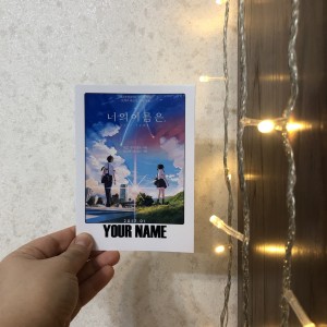 پک پولاروید Your Name (5 عددی)