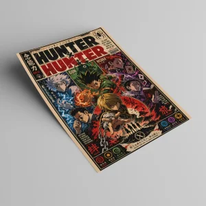 پوستر وینتیج Hunter X Hunter