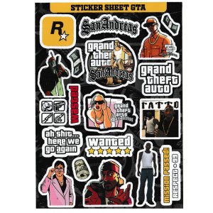 استیکر GTA San Andreas