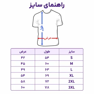 راهنمای سایز