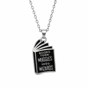 گردنبند Books Turn Muggles into Wizards