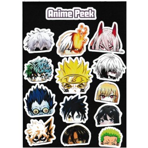 استیکر Anime Peek