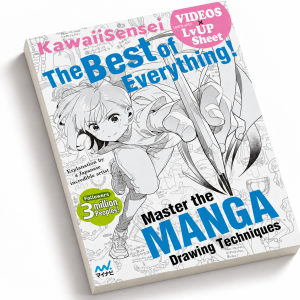 کتاب آموزش طراحی مانگا Master the Manga Drawing Techniques