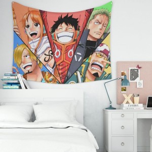 بک دراپ پارچه ای انیمه وان پیس مدل 02