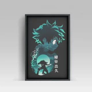 تابلو میدوریا انیمه مای هیرو آکادمیا My Hero Academia