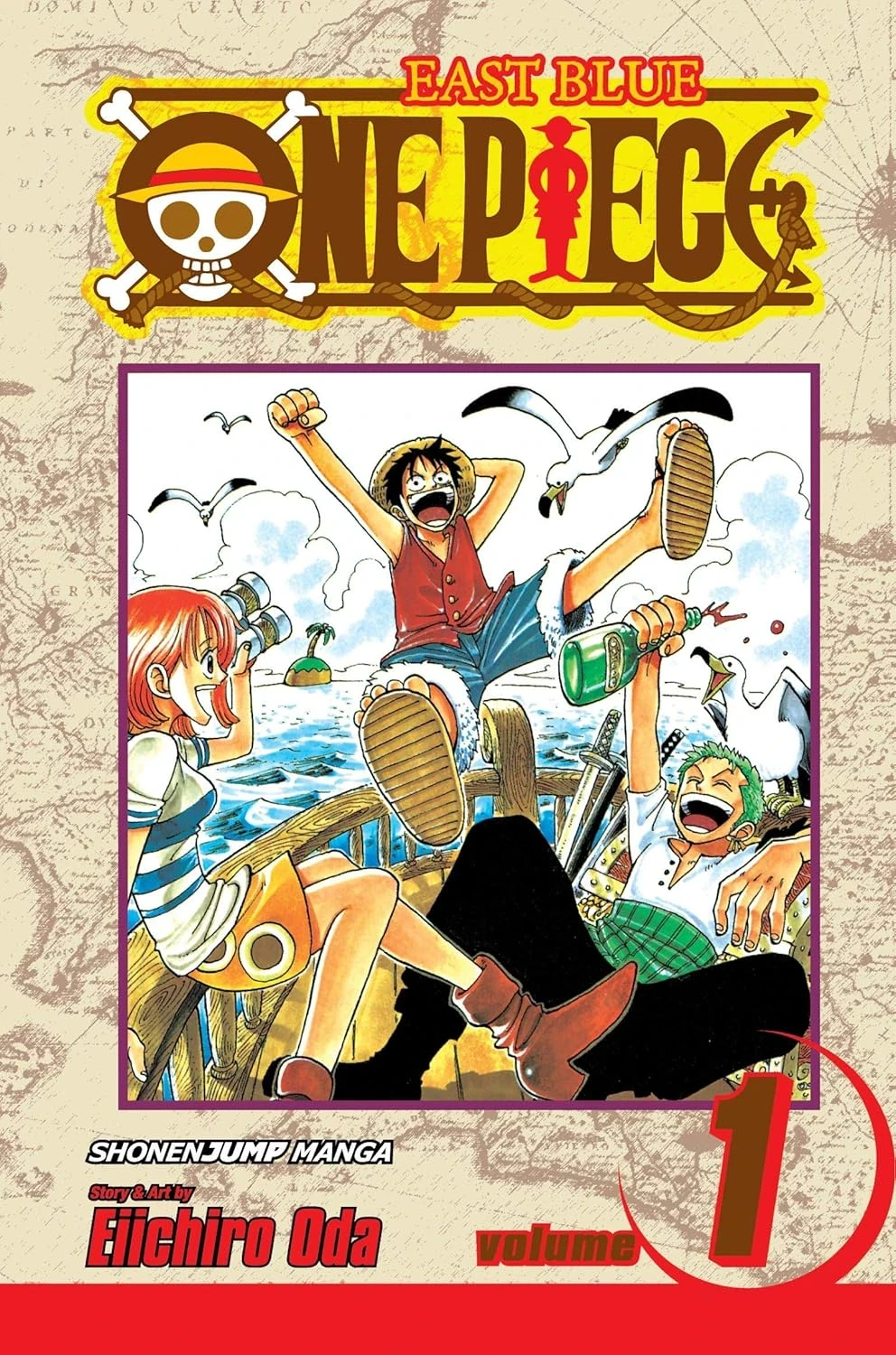 جلد 1 مانگا وان پیس