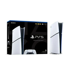کنسول بازی سونی مدل PlayStation 5 Slim Digital Edition ظرفیت یک ترابایت ریجن 2016 اروپا به همراه دسته اضافه