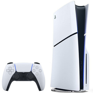 کنسول بازی سونی مدل PlayStation 5 Slim Standard ظرفیت یک ترابایت ریجن 2016A اروپا به همراه دسته اضافی و بازی EA Sports FC 25