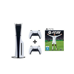 کنسول بازی سونی مدل PlayStation 5 Slim Standard ظرفیت یک ترابایت ریجن 2016A اروپا به همراه دسته اضافی و پایه شارژر و هدست Elite
