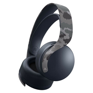 هدست پلی استیشن مدل Pulse 3D مخصوص پلی استیشن 5 طرح Grey Camouflage