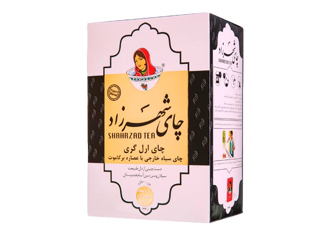 چای دمی شهرزاد مدل Earl Grey بسته 100 گرمی