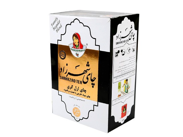 چای دمی شهرزاد مدل Earl Grey بسته 400 گرمی