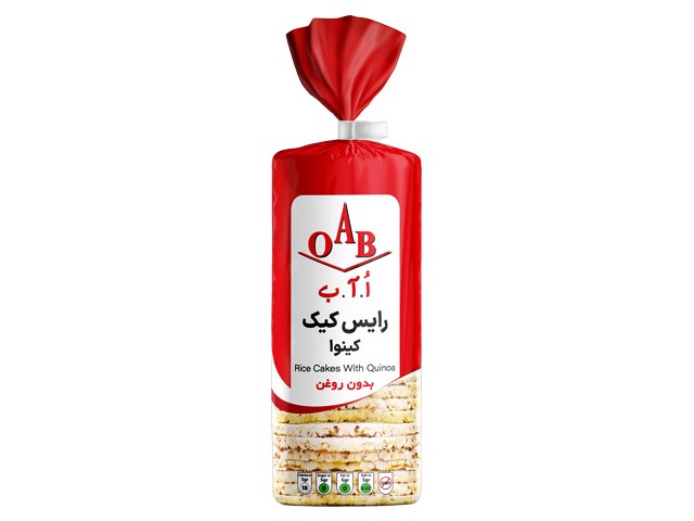 رایس کیک کینوا 100 گرمی اُ آ ب