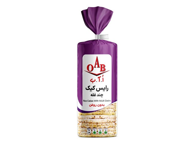 رایس کیک چندغله 100 گرمی اُ آ ب