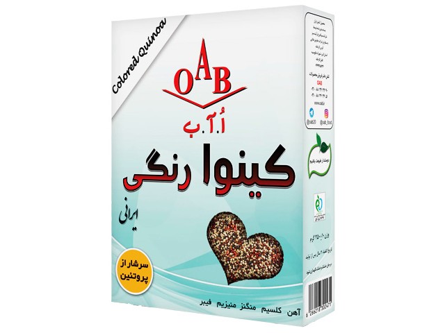 کینوا رنگی 250 گرمی اُ آ ب