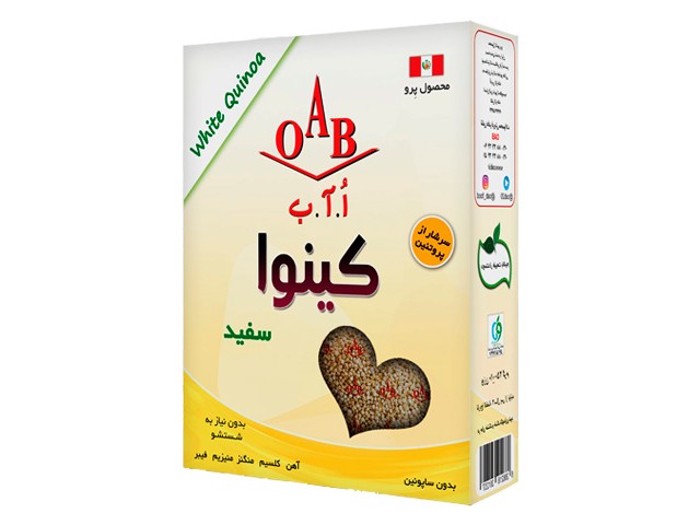 کینوا سفید 250 گرمی اُ آ ب