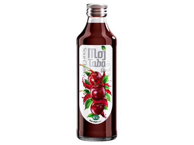 آبمیوه 330 سی سی مجتبی با طعم آلبالو