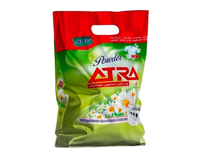 پودر لباسشویی ماشینی آترا 9 کیلویی