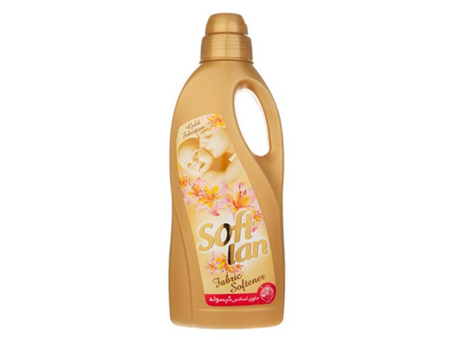 نرم کننده حوله و لباس طلایی کپسوله سافتلن حجم 2 لیتری