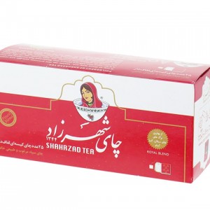 چای کیسه ای شهرزاد مدل Royal بسته 25 عددی