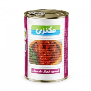 کنسرو خوراک بادمجان مکنزی