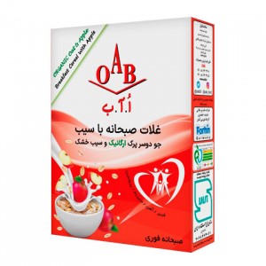 جو دوسر پرک صبحانه و سیب خشک 200 گرمی اُ آ ب
