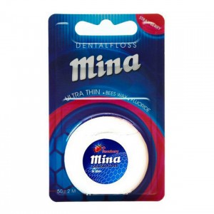 نخ دندان مینا اسانس توت فرنگی