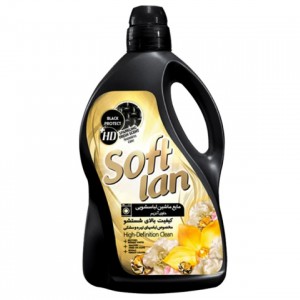 مایع لباسشویی مخصوص البسه تیره و مشکی سافتلن حجم 3 لیتری
