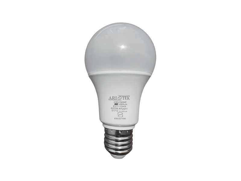 لامپ حبابی 9 وات