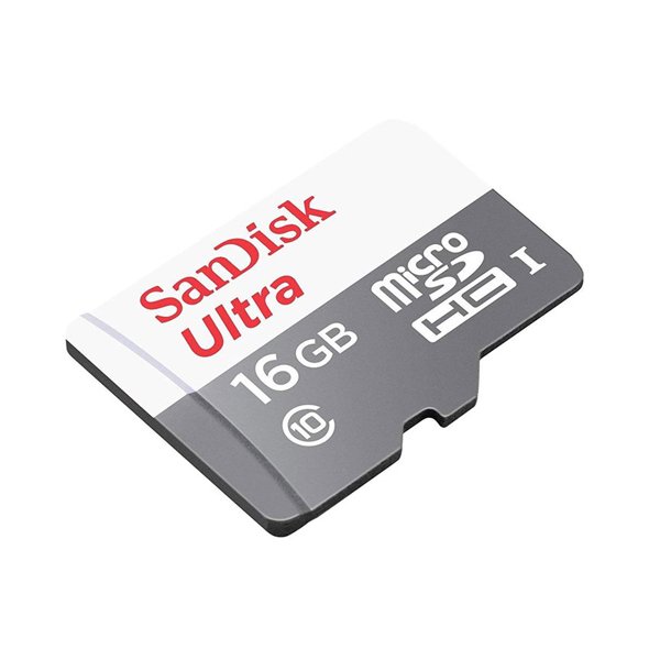کارت حافظه سن دیسک مدل SanDisk Ultra microSDHC UHS-I Card 16G 80MB/s بدون آداپتور