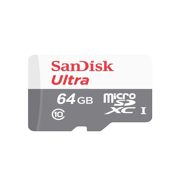 کارت حافظه microSDXC سن دیسک مدل Ultra کلاس 10 استاندارد UHS-I U1 سرعت 100MBps ظرفیت 64 گیگابایت