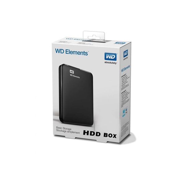 باکس هارد اکسترنال وسترن دیجیتال 2.5 اینچ (Elements)