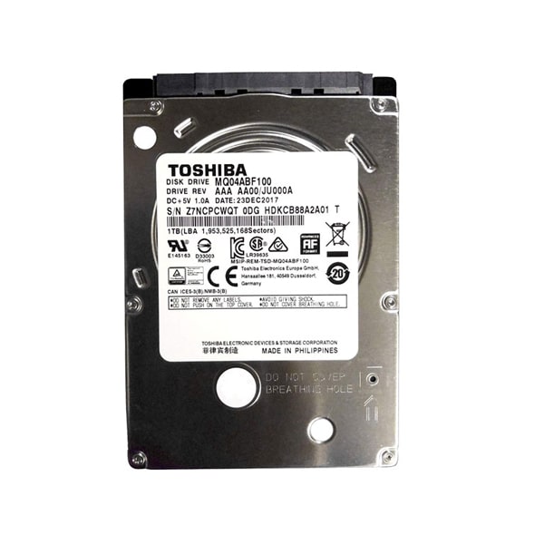 هارد دیسک داخلی لپ تاپ توشیبا مدل Toshiba MQ04ABF100 1TB