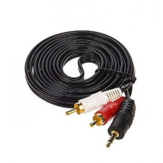 کابل 1 به 2 صدا دومتری مدل TC 81 2 In 1 To 2 RCA Plug