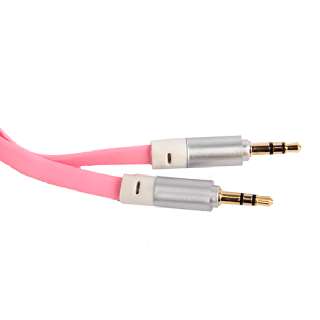 کابل صدا 1 به 1 یک متری رنگی FLAT