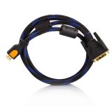 کابل HDMI to DVI یک و نیم متری پکدار