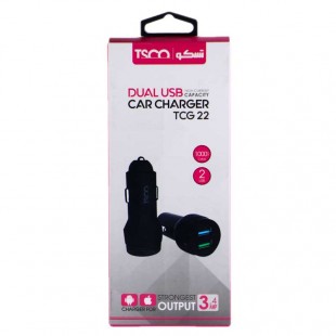 شارژر فندکی TSCO TCG22 2Port