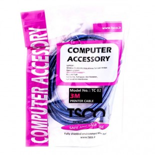 کابل پرینتر TSCO TC02 3m