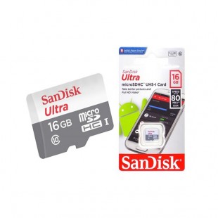 کارت حافظه سن دیسک مدل SanDisk Ultra microSDHC UHS-I Card 16G 80MB/s بدون آداپتور.jpg