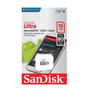 کارت حافظه سن دیسک مدل SanDisk Ultra microSDHC UHS-I Card 16G 80MB/s بدون آداپتور.jpg