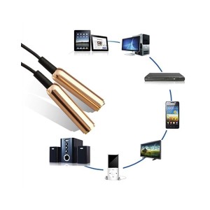 تبدیل 1 به 2 صدا Earldom مدل AUX-201 (اسپلیتر هدفون)