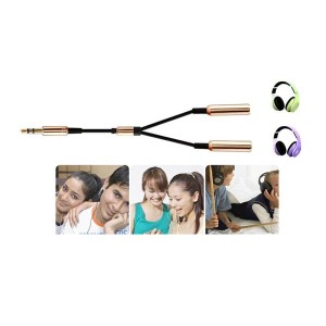 تبدیل 1 به 2 صدا Earldom مدل AUX-201 (اسپلیتر هدفون)